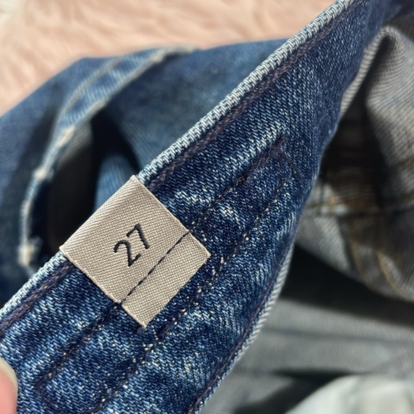 CITIZENS OF HUMANITY Demy Cropped Flare Jeans Solo Stretch Cotton - Picture 5 of 10